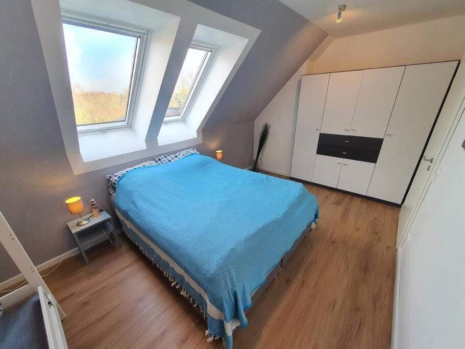 Kiel-Russee Familienwohnung, Lademoeglichkeit, Co2 Frei エクステリア 写真